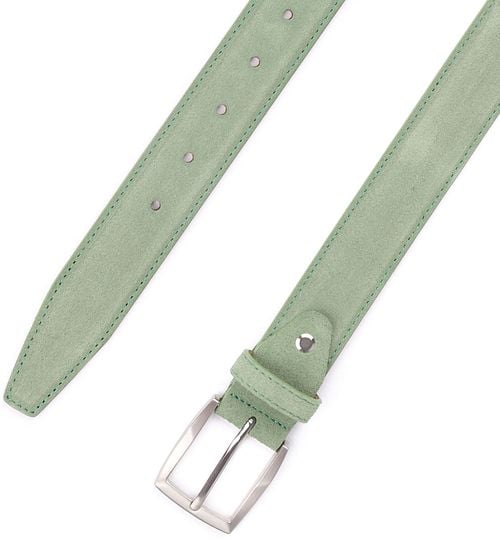 Suitable Riem Suède Leer Groen Product / Detail