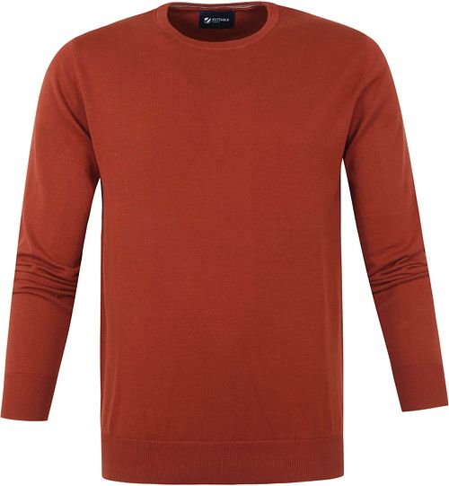 Suitable Respect Oini Pullover O-Neck Rust Product