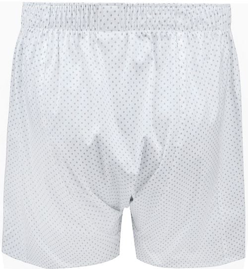 Steppin' Out Boxershort Print Wit Product / Achterkant