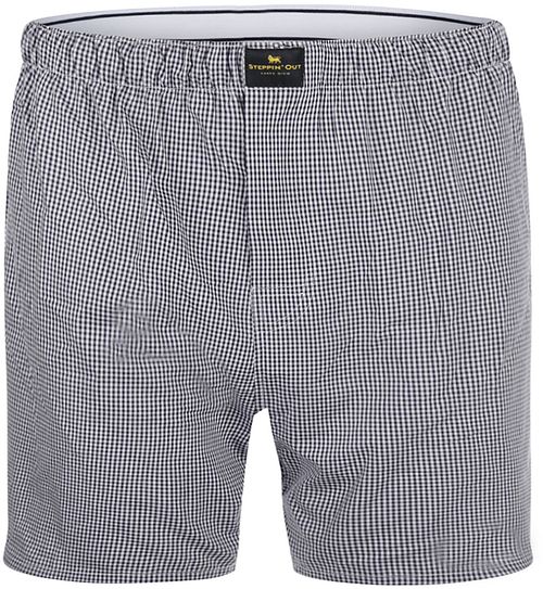 Steppin' Out Boxershort A Carreaux Marine Product