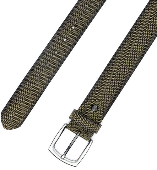Suitable Ledergürtel Struktur Leder Grün Product / Detail
