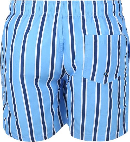 Suitable Zwembroek Stripe Blauw Product / Achterkant