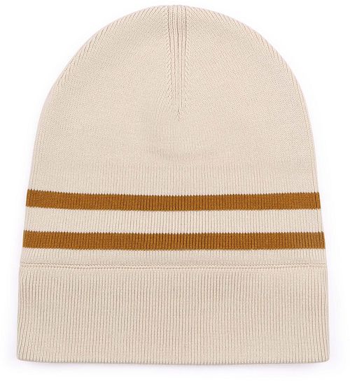 Fred Perry Beanie Wool Light Beige Product / Achterkant