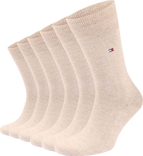 Tommy Hilfiger Chaussettes Classiques Lot de 6 paires Beige Product