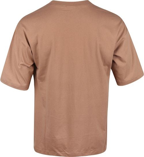 Champion T-Shirt Logo Taupe Product / Achterkant