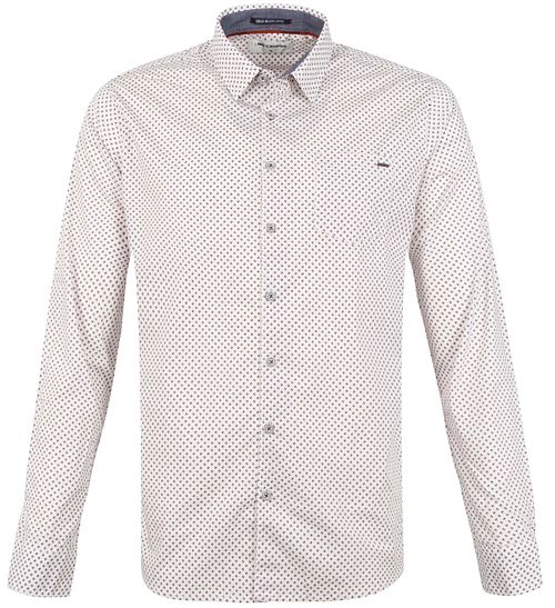 No Excess Chemise Rayures Orange Product