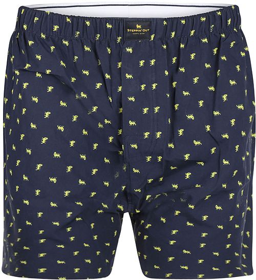 Steppin' Out Boxershort Poplin Impression Marine Product