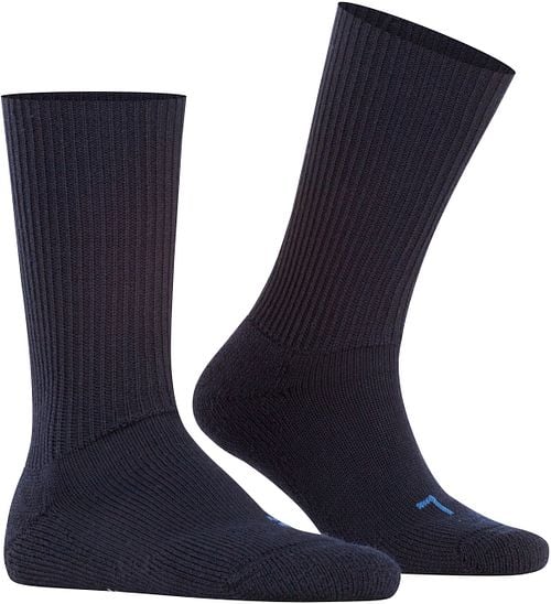 Falke Walkie Wandelsok Wol Blend Marine Blauw 6120 Product