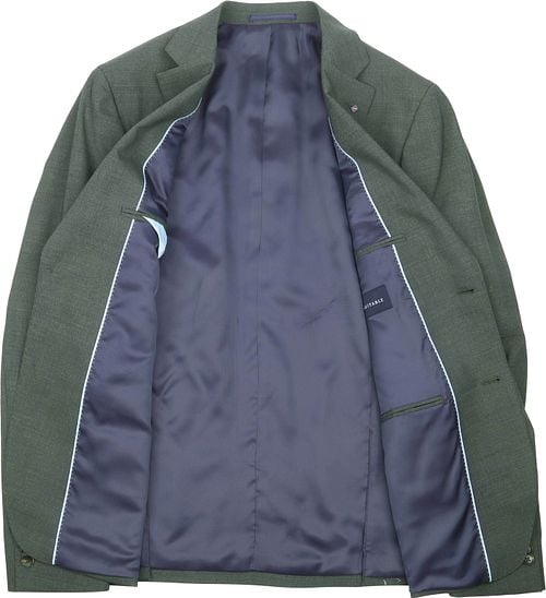 Suitable Toulon Suit Wool Olive Green Product / Detail