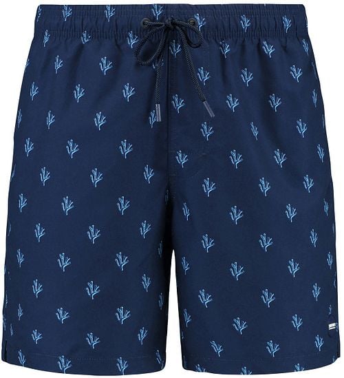 Shiwi Swimshorts Mike Sketched Coral Navy Product