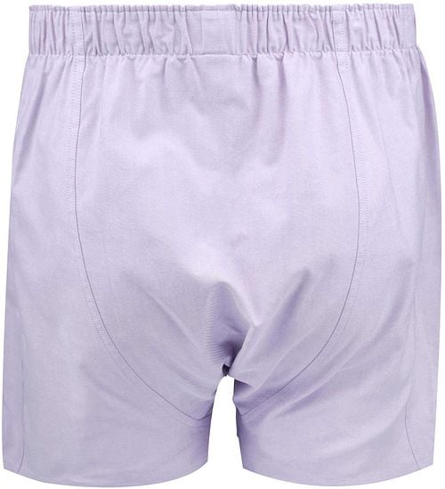 Steppin' Out Boxershort Oxford Violet Product / Achterkant