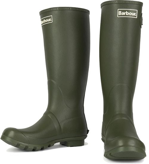 Barbour Bede Wellington Boot Olive Green Product / Detail