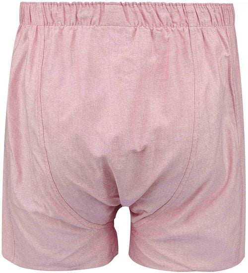 Steppin' Out Boxershort Oxford Rouge Product / Achterkant