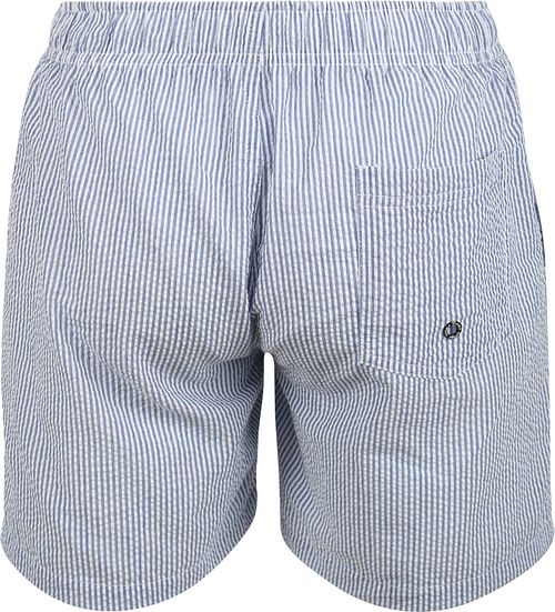 Suitable Short de Bain Stripe Seersucker Bleu Product