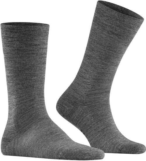 Falke Sock Sensitive Berlin Wool Blend Anthracite Product / Detail