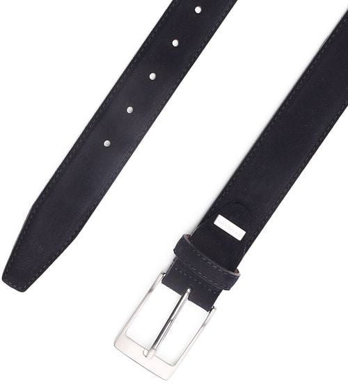 Profuomo Wildleder Dunkelblau Gürtel Product / Detail