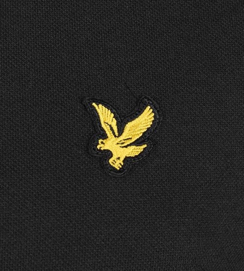 Lyle and Scott Zwarte Longsleeve Polo Product / Detail