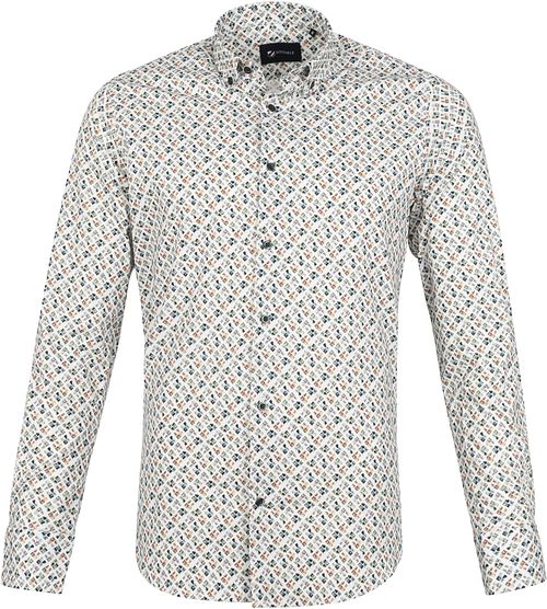 Suitable Chemise Col Américain Dessin Vert Product