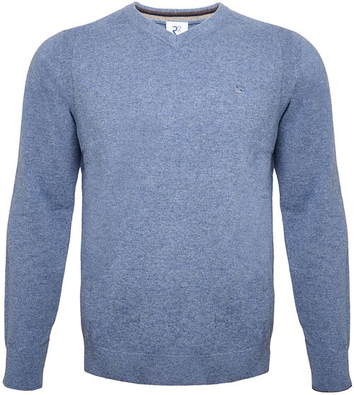 R2 Pullover Merino Wool Blue Product