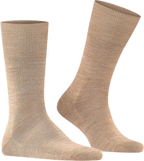 Falke Chaussette Airport Beige Melange Product / Detail
