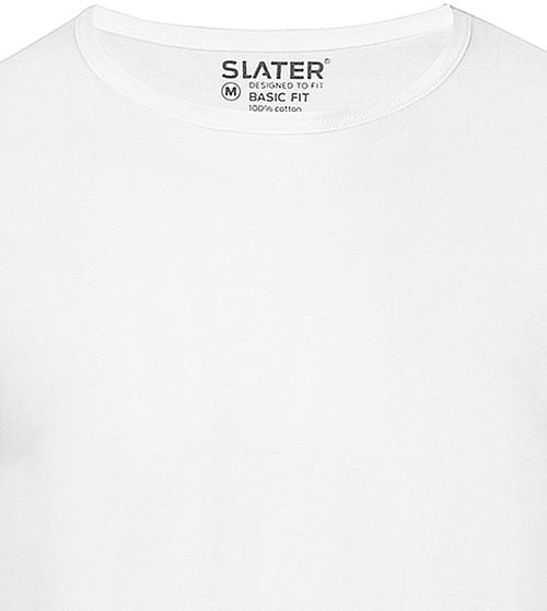 Slater 4er-Pack Basic Fit T-shirt Weiß Product / Detail