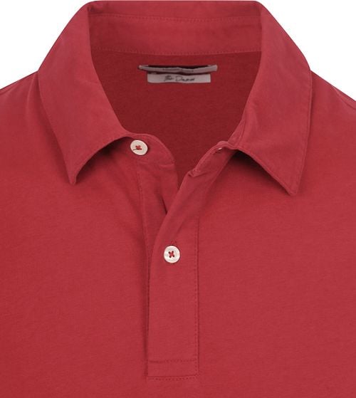 King Essentials The James Poloshirt Rot Product / Detail