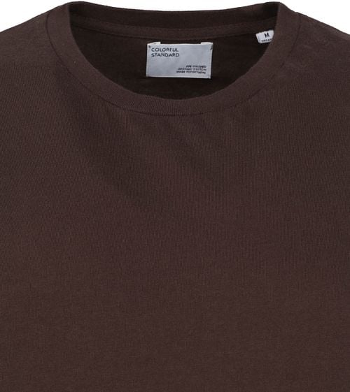 Colorful Standard Organic T-shirt Dark Brown Product / Detail