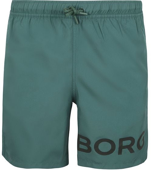 Bjorn Borg Swimshort Logo Dark Green Product