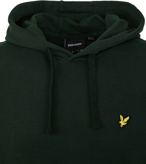 Lyle and Scott Hoodie Donkergroen Product / Detail