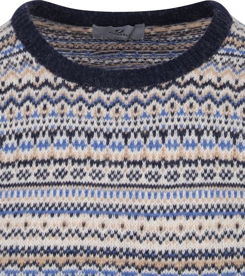 Suitable Prestige Fair Isle Pullover Beige Product / Detail