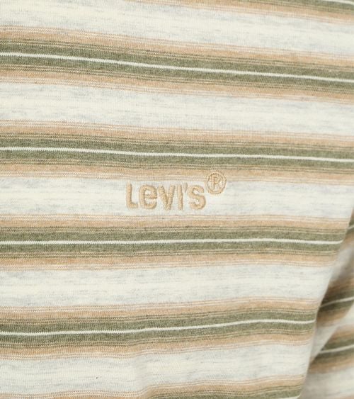 Levi's T-shirt Red Vintage Stripe Paloma Product / Detail