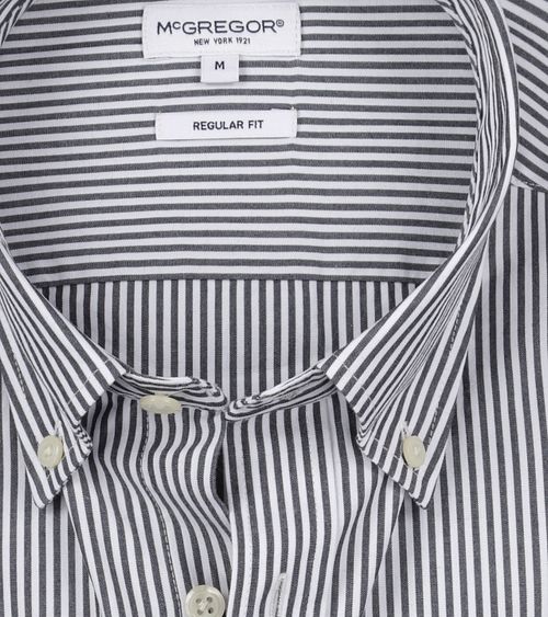 McGregor Hemd Poplin Streep Navy Product / Detail