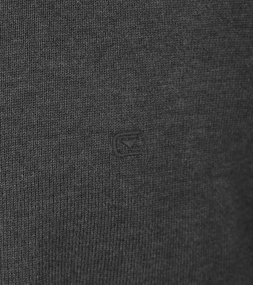 Casa Moda Pullover Zip Dark Grey Product / Detail