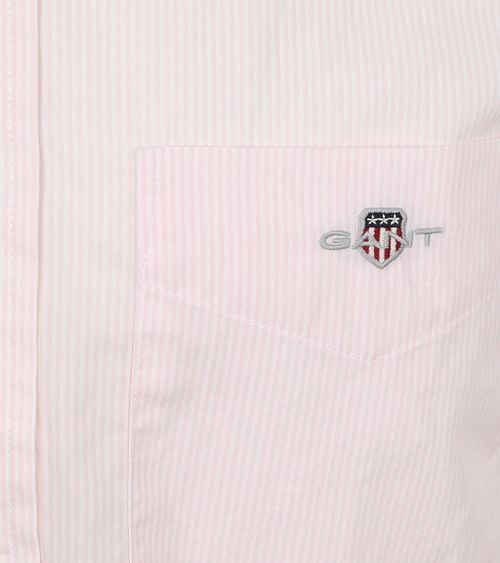 Gant Poplin Banker Shirt Stripe Light Pink Product / Detail
