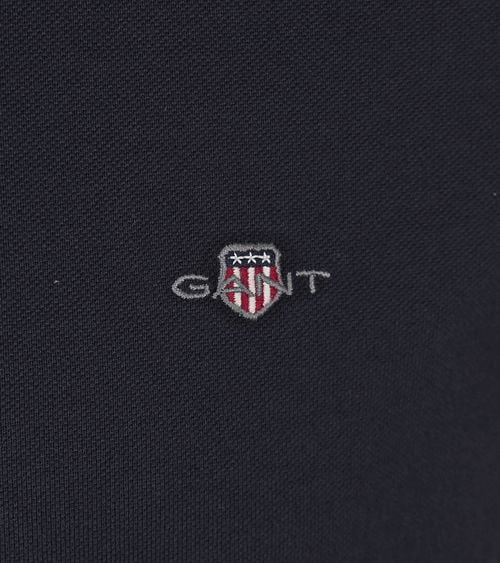 Gant Shield Piqué Polo Shirt Navy Product / Detail