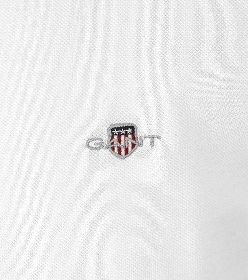 Gant Shield Piqué Polo Shirt White Product / Detail