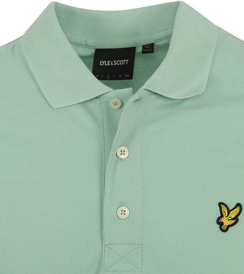 Lyle and Scott Polo Plain Light Green Product / Detail