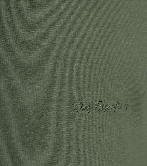 King Essentials The Shawn T-Shirt Olive Green Product / Detail