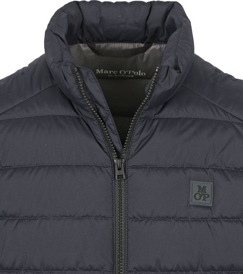 Marc O'Polo Bodywarmer Donkerblauw Product / Detail