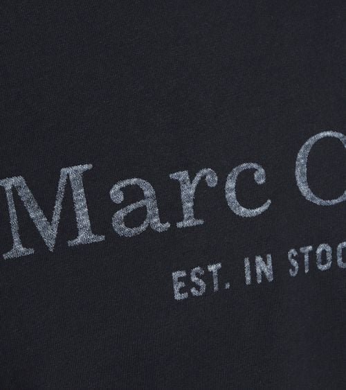 Marc O'Polo T-Shirt Logo Dark Blue Product / Detail