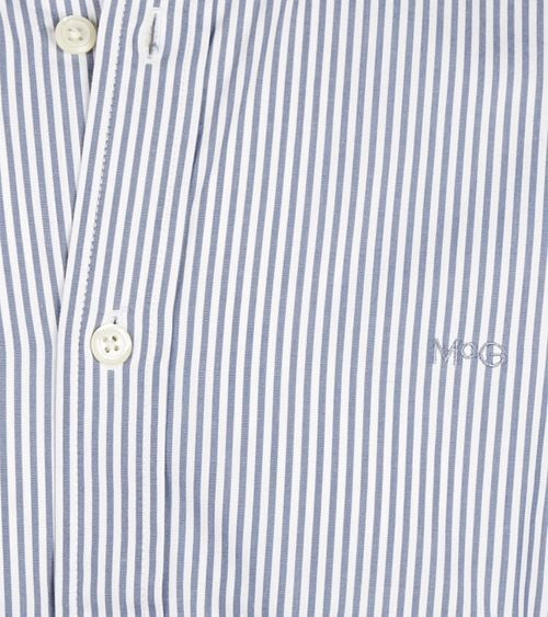 McGregor Chemise Poplin Rayures Bleu Product / Detail