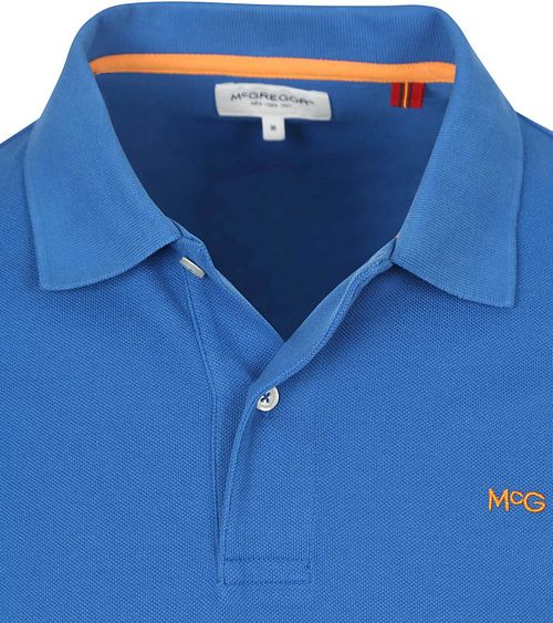 McGregor Piqué Polo Shirt Cobalt Blue Product / Detail