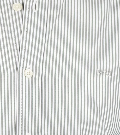 McGregor Shirt Poplin Stripes Sage Green Product / Detail