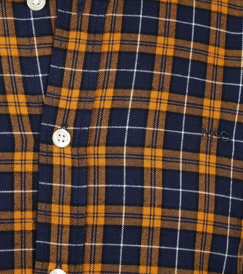 McGregor Shirt Checks Yellow Blue Product / Detail