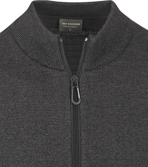 No Excess Cardigan Antracite Product / Detail