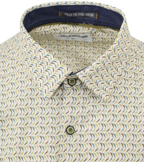 No Excess Shirt Print Green Product / Detail