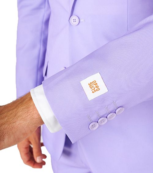 OppoSuits Lavish Lavender Kostüm Model / Detail