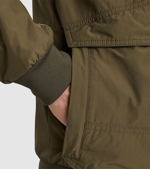 PME Legend Jacke Glazer Grün Model / Detail