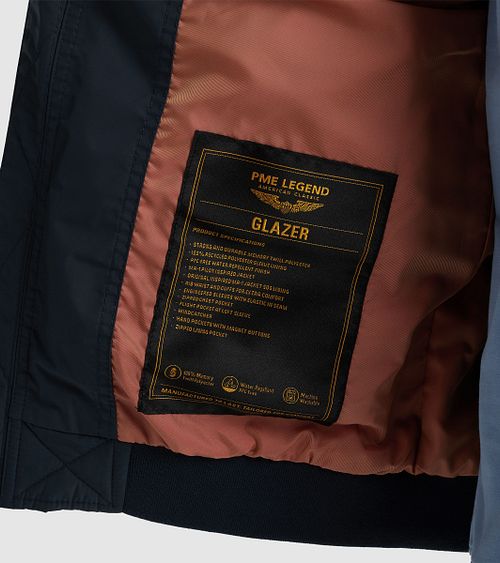 PME Legend Jacke Glazer Navy Model / Detail