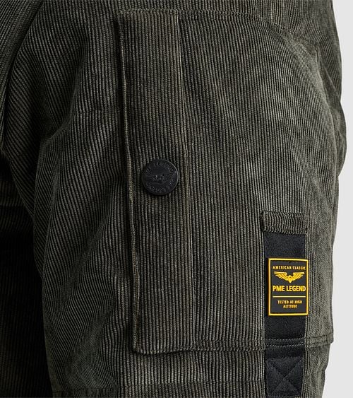 PME Legend Jacke Gobbler Dunkelgrün Model / Detail